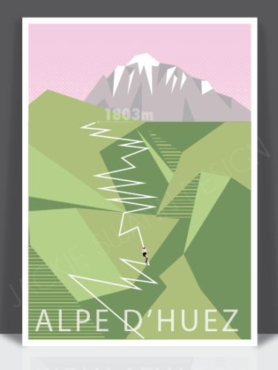 Alpe d’Huez Print