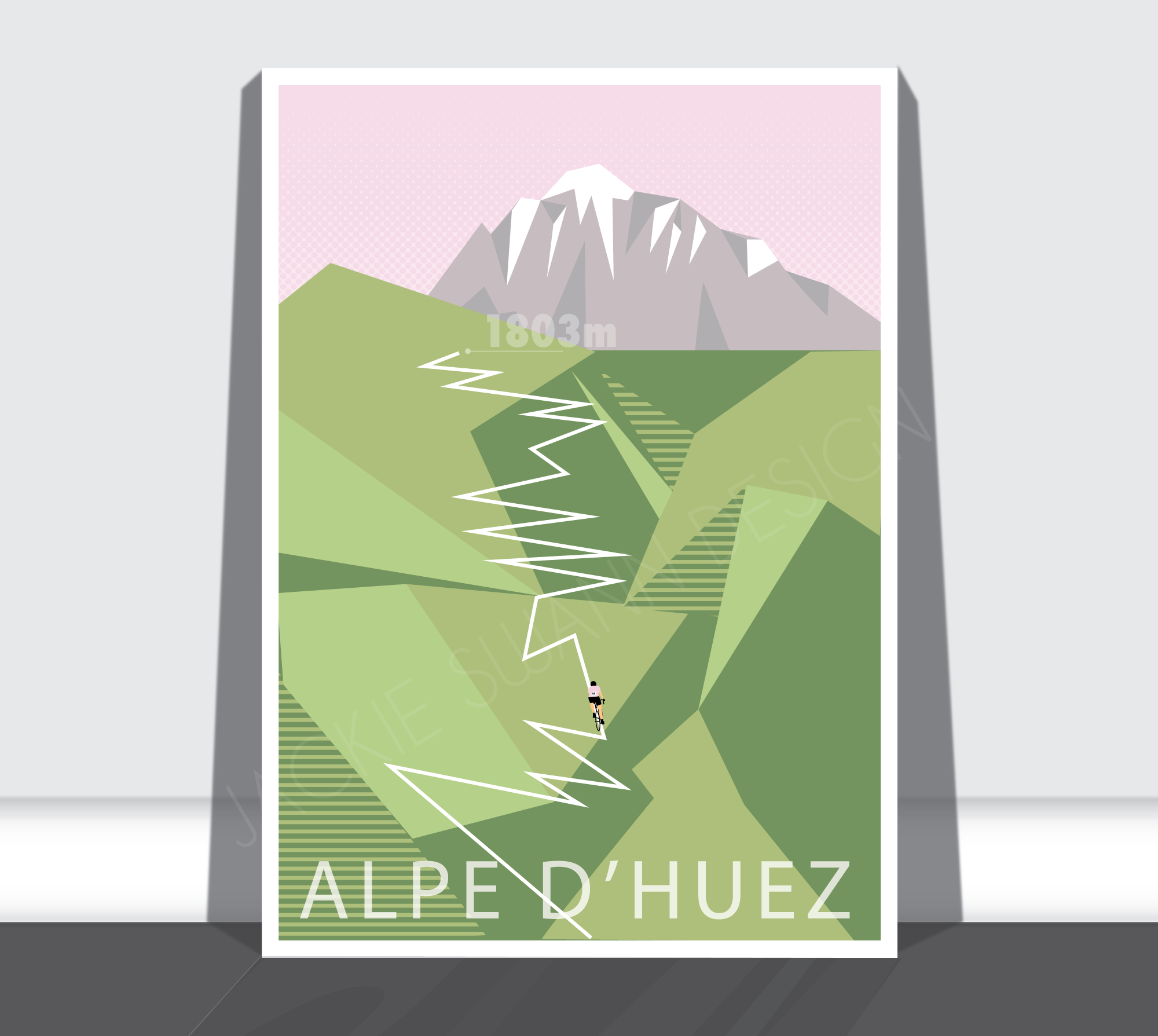 Alpe d'Huez Print