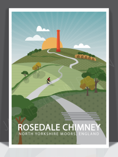 Rosedale Chimney Print