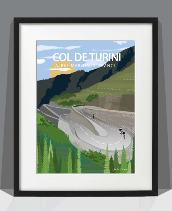 Col de Turini Illustration - Image 3