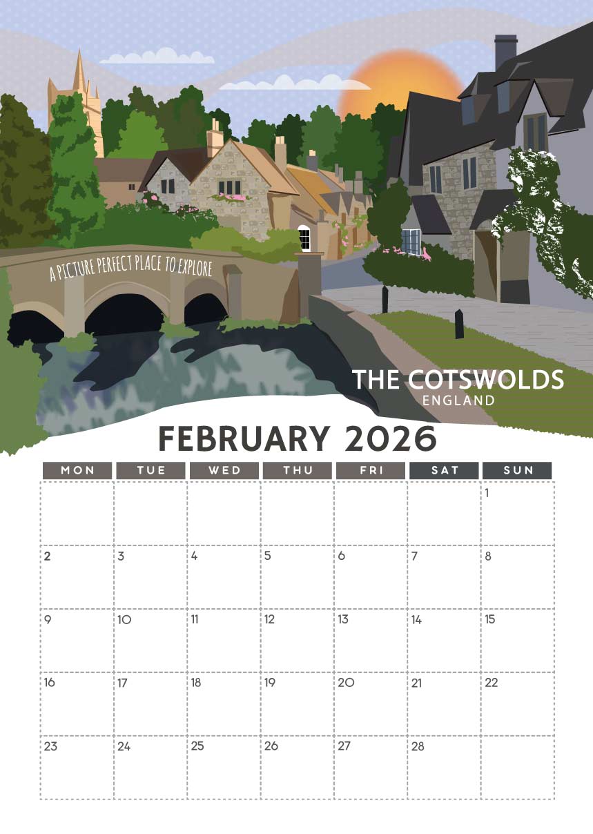 2026 Calendar - The Scenic Route - Image 5