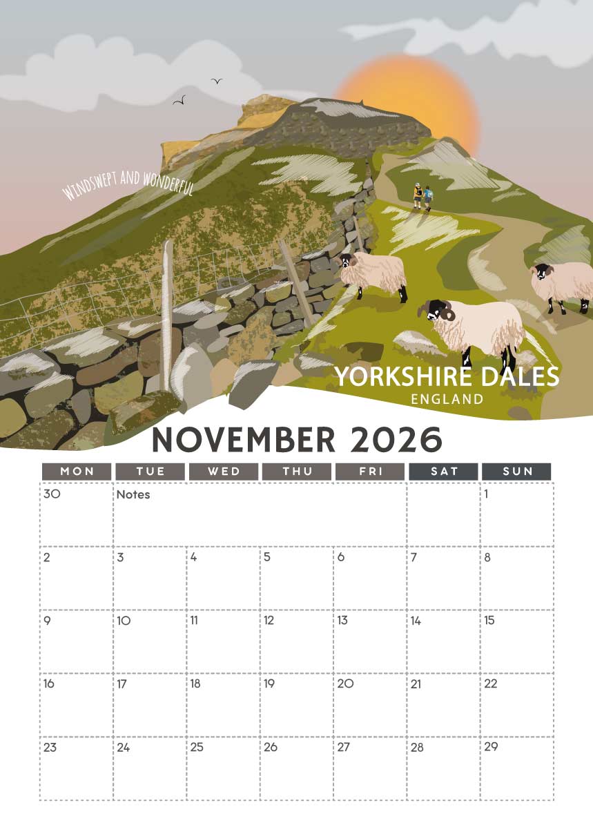 2026 Calendar - The Scenic Route - Image 4