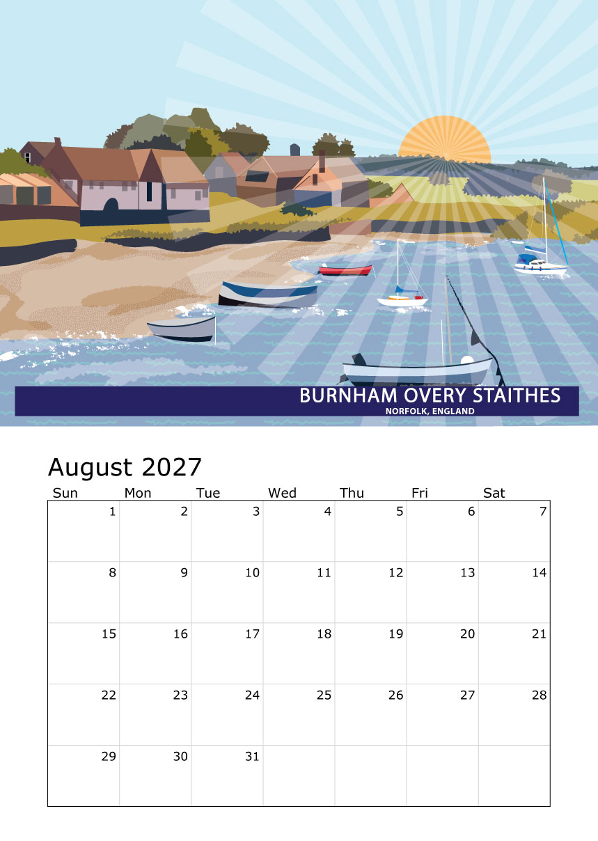 2027 Calendar - Somewhere Wonderful - Image 3