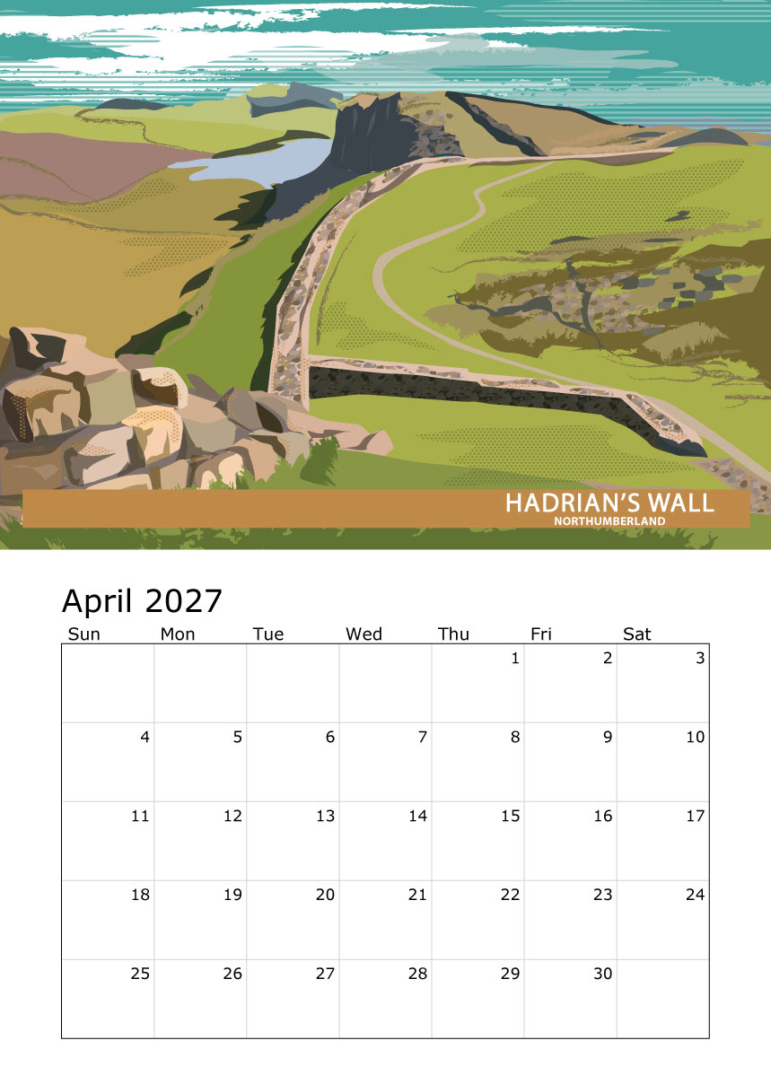 2027 Calendar - Somewhere Wonderful - Image 4