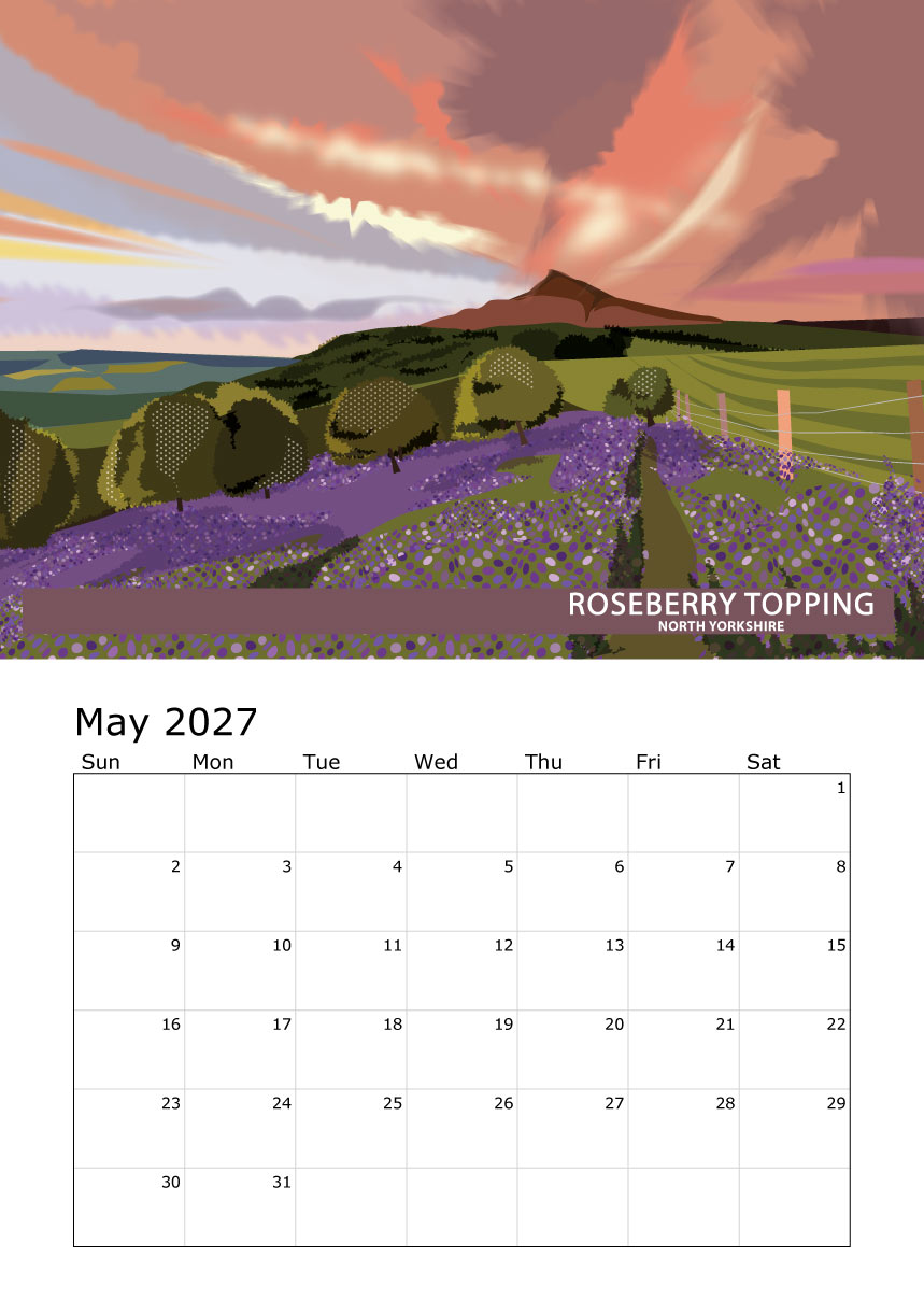 2027 Calendar - Somewhere Wonderful - Image 5